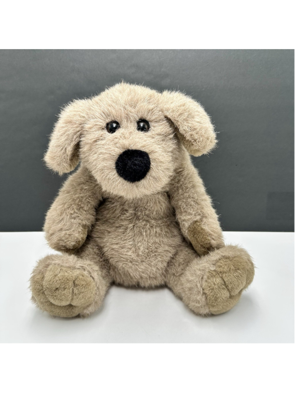 Dayton Hudson Kris Mutt Puppy Dog Brown Plush Stuffed Animal 13" Target Y2K VTG